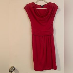 DKNY red dress